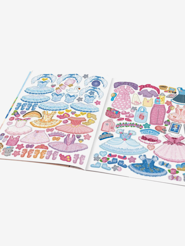 ELLA & MAX Облечи балерината ЕММА - книжка със стикери