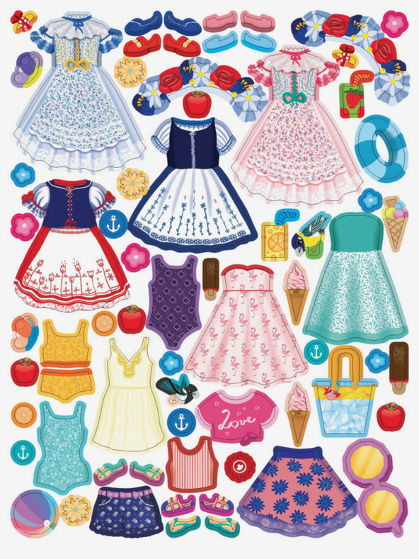 ELLA & MAX Рокли за ТЕРЕЗКА ─ Книга с лепенки