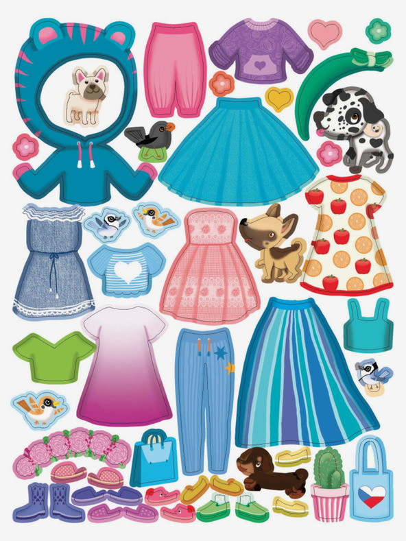 ELLA & MAX Рокли за ТЕРЕЗКА ─ Книга с лепенки