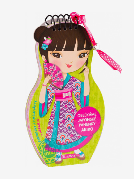 ELLA & MAX Обличане на японски кукли - AKIKO