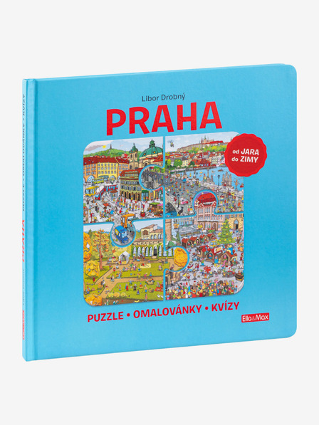 ELLA & MAX ПРАГА - Пъзели, страници за оцветяване, викторини