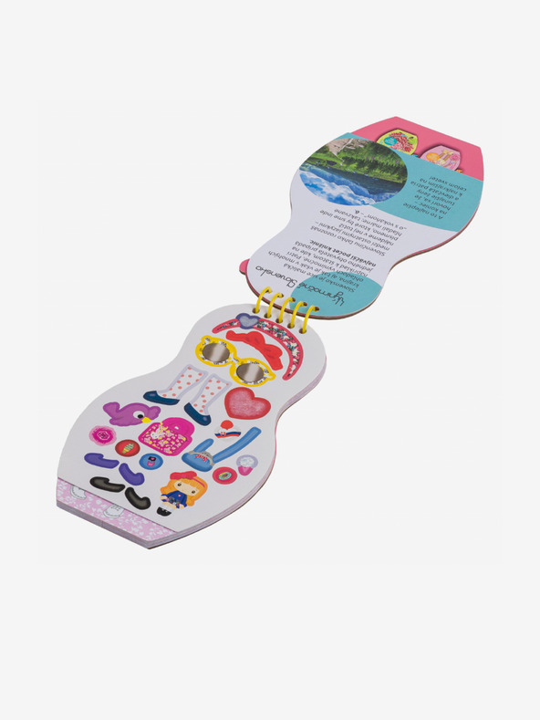 ELLA & MAX Обличане на словашки кукли ZUZKA - книжка за оцветяване