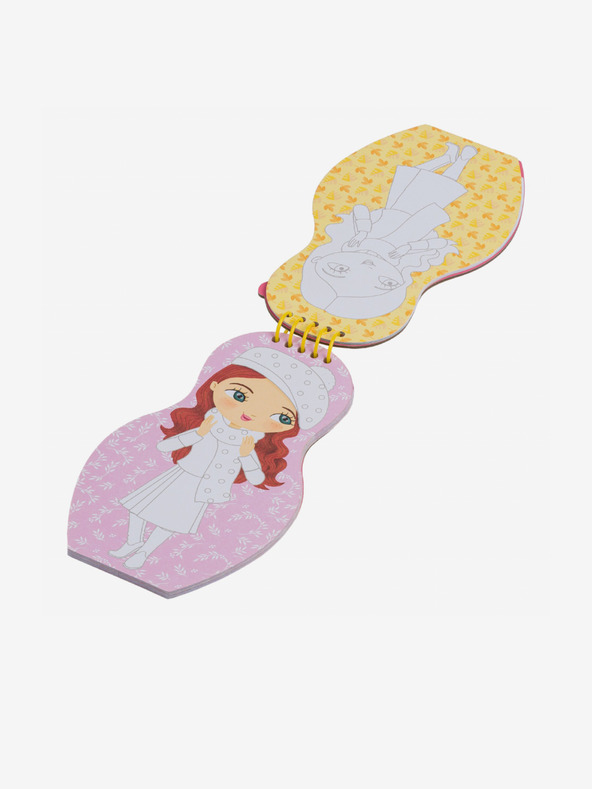 ELLA & MAX Обличане на словашки кукли ZUZKA - книжка за оцветяване