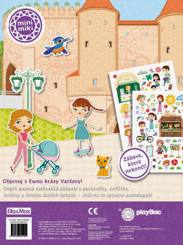 ELLA & MAX EWA & ВАРШАВА ─ Град, пълен с лепенки