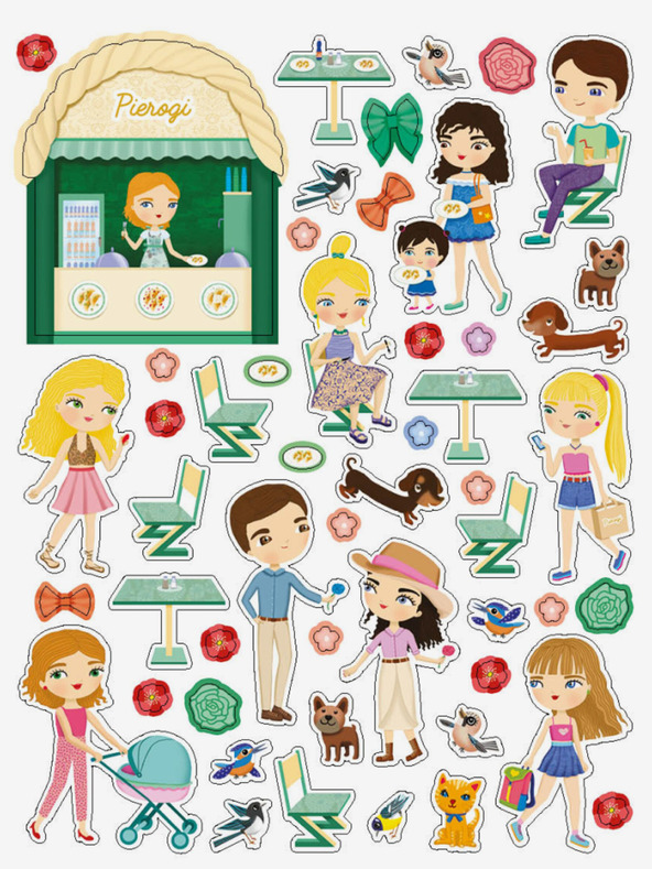 ELLA & MAX EWA & ВАРШАВА ─ Град, пълен с лепенки