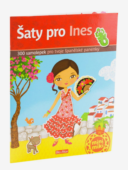 ELLA & MAX Рокля за Инес - книга със стикери
