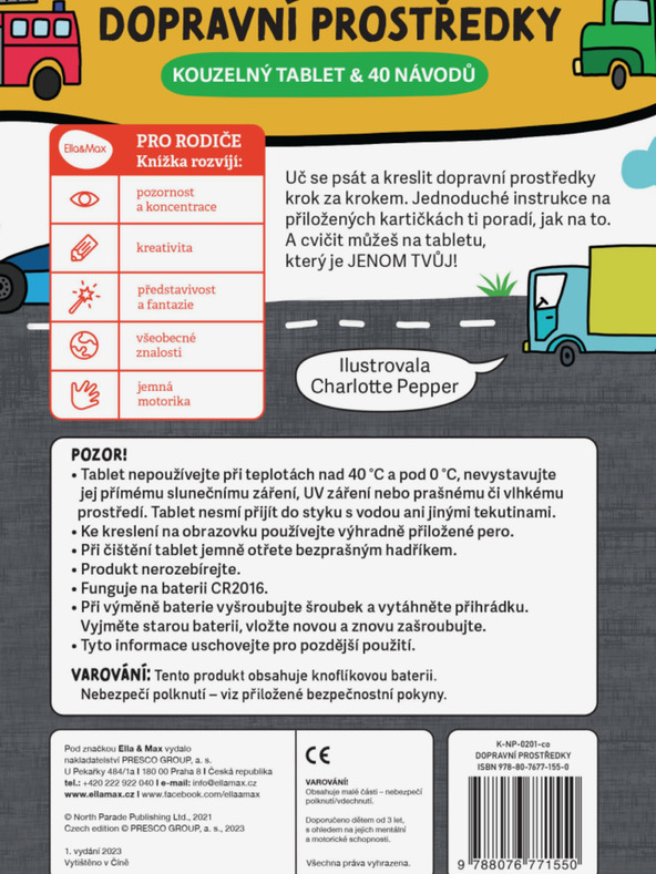 ELLA & MAX Магически таблет и 40 инструкции - ТРАНСПОРТ