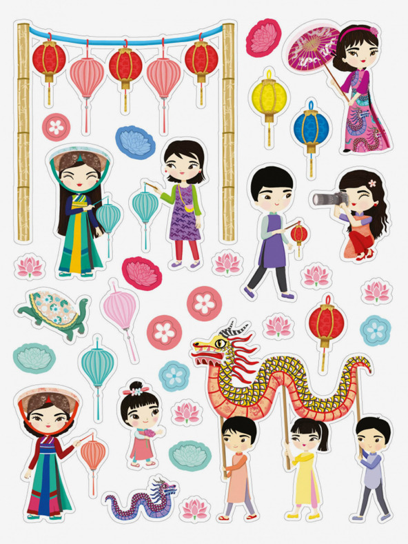 ELLA & MAX NGOC & HANOJ - Град, пълен със стикери