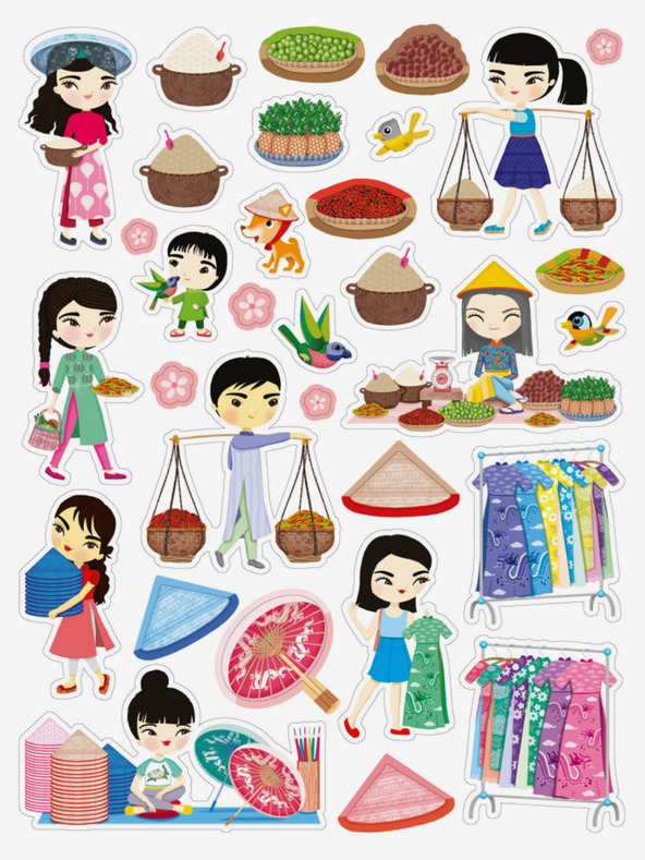 ELLA & MAX NGOC & HANOJ - Град, пълен със стикери