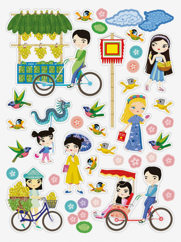 ELLA & MAX NGOC & HANOJ - Град, пълен със стикери