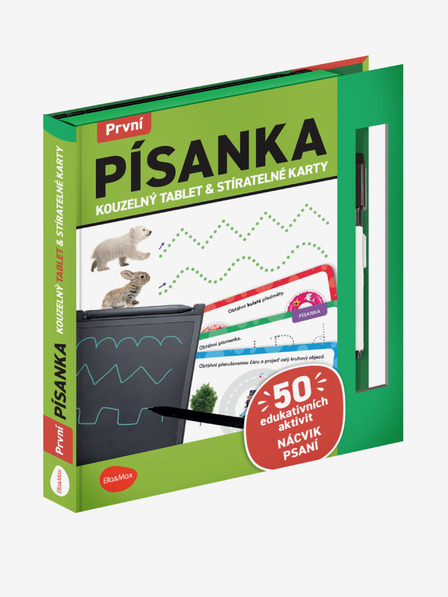 ELLA & MAX Вълшебен таблет и скреч карти - Първа писменост