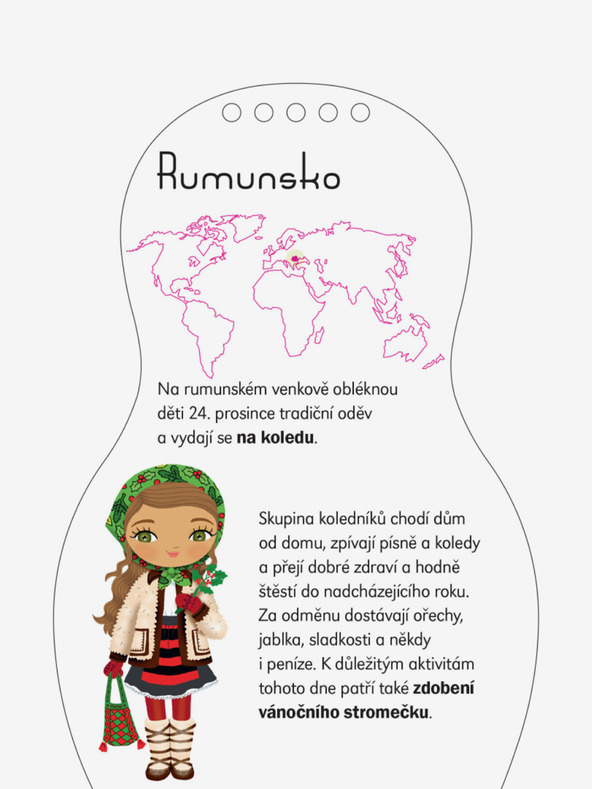 ELLA & MAX Обличаме кукли КОЛЕДА - Книжка за оцветяване