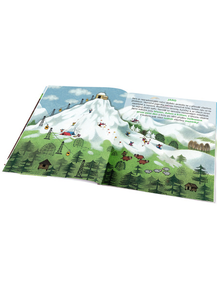 ELLA & MAX КЪРТ и ПРОЛЕТТА - Книга със стикери