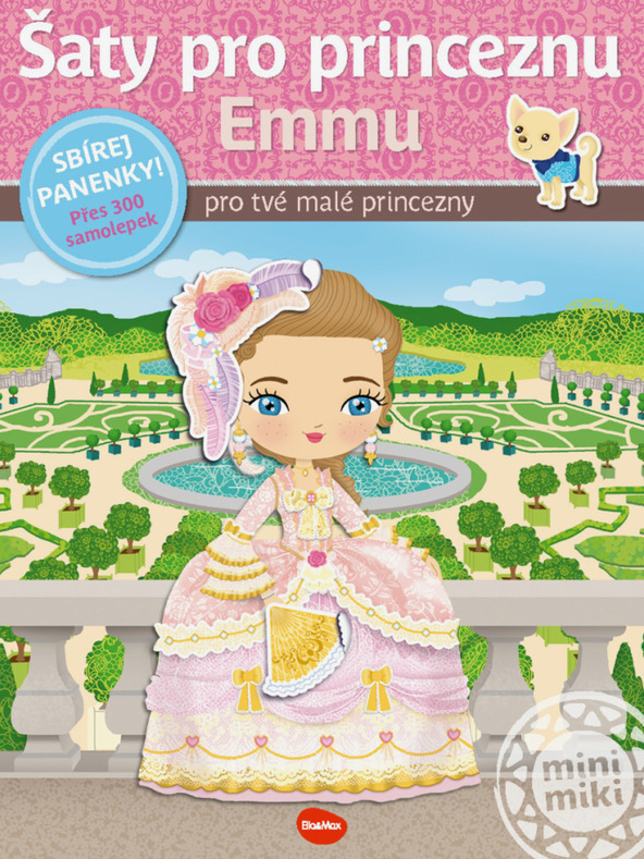 ELLA & MAX Рокля за принцеса ЕММА - Книга със стикери