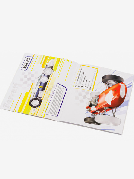 ELLA & MAX FERRARI, Scuderie Cars - Книга със стикери