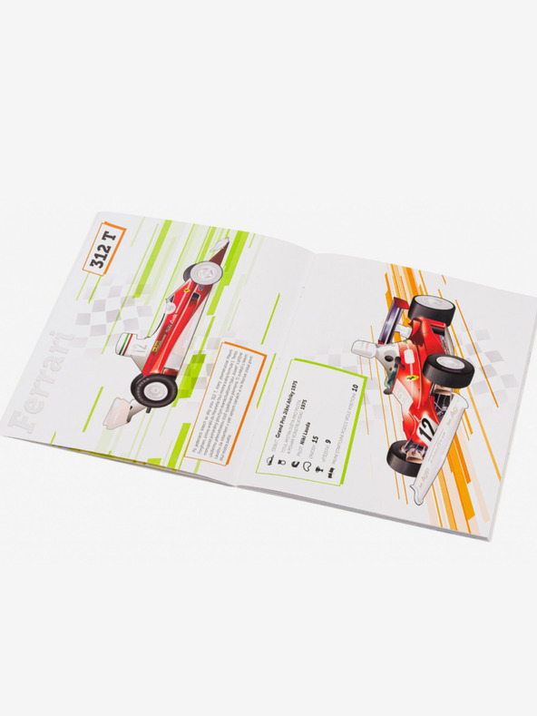 ELLA & MAX FERRARI, Scuderie Cars - Книга със стикери