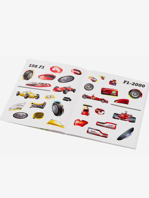 ELLA & MAX FERRARI, Scuderie Cars - Книга със стикери