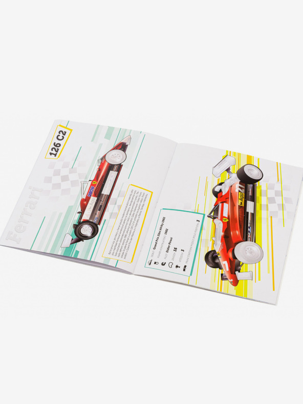 ELLA & MAX FERRARI, Scuderie Cars - Книга със стикери