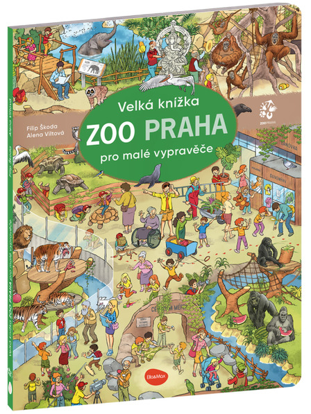 ELLA & MAX Голяма книга ZOO PRAHA за малките разказвачи
