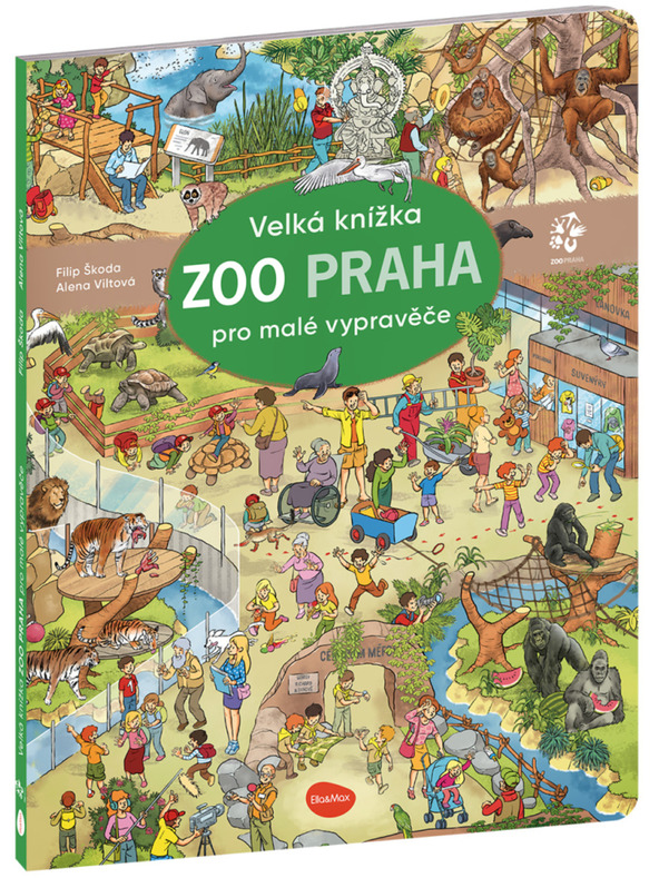 ELLA & MAX Голяма книга ZOO PRAHA за малките разказвачи