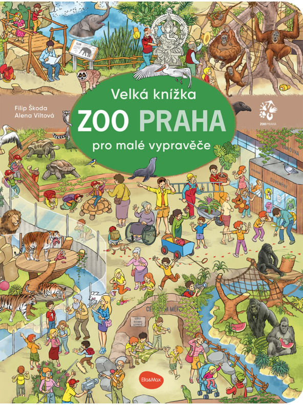 ELLA & MAX Голяма книга ZOO PRAHA за малките разказвачи