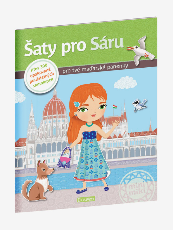 ELLA & MAX Рокли за САРА - Книга със стикери