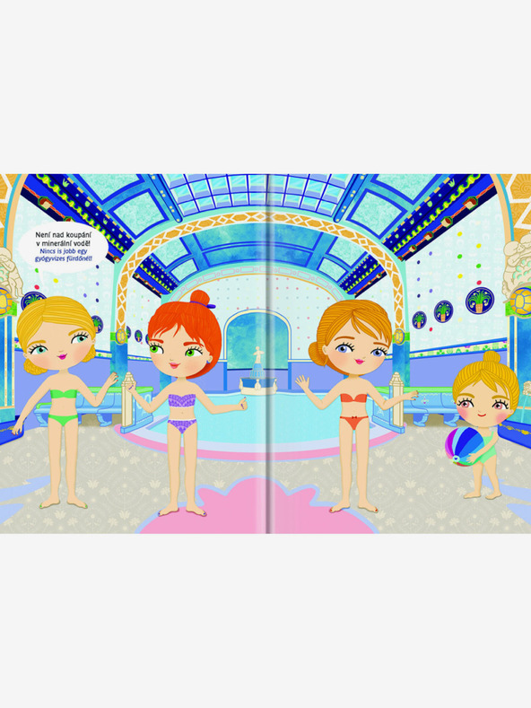 ELLA & MAX Рокли за САРА - Книга със стикери