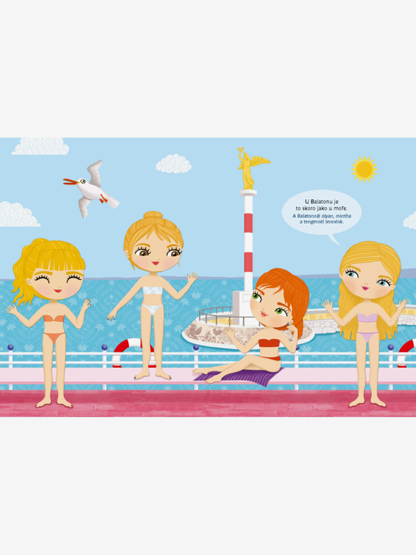 ELLA & MAX Рокли за САРА - Книга със стикери