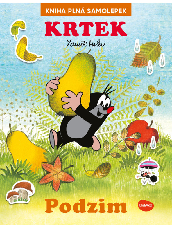 ELLA & MAX КЪРТ и ЕСЕНТА - Книга със стикери