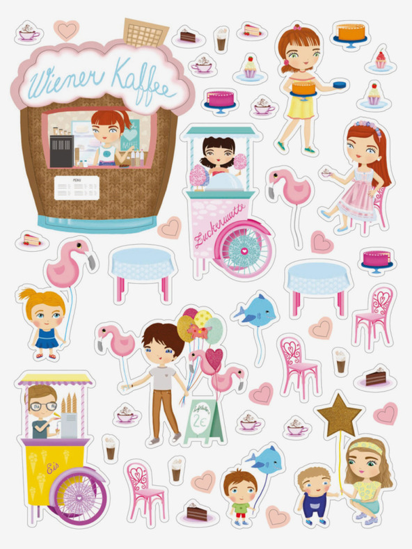 ELLA & MAX ДЖУЛИЯ и ВИЕНА - Град, пълен със стикери