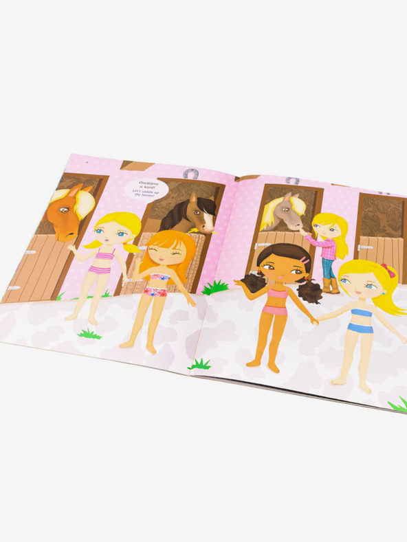 ELLA & MAX Рокля за АМИ - книга със стикери