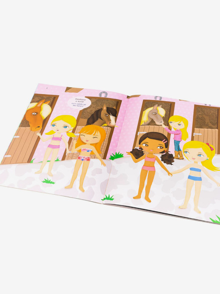 ELLA & MAX Рокля за АМИ - книга със стикери