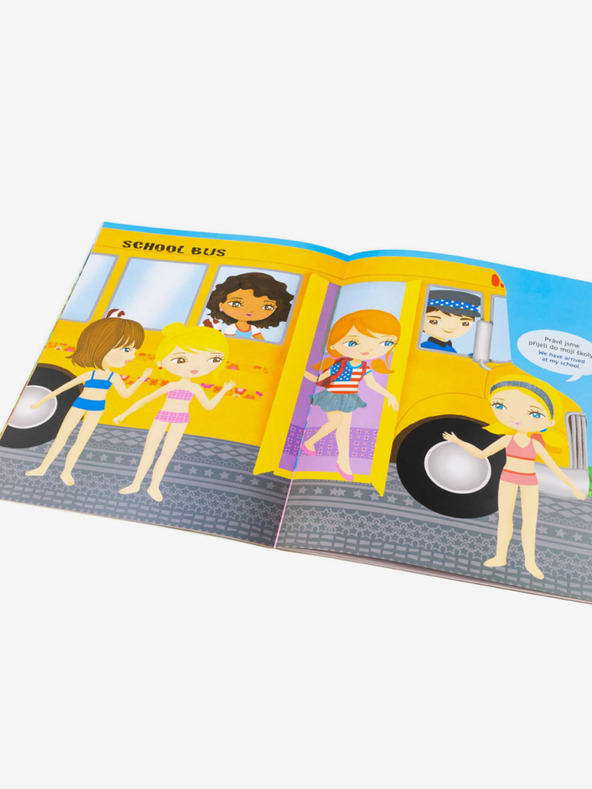 ELLA & MAX Рокля за АМИ - книга със стикери