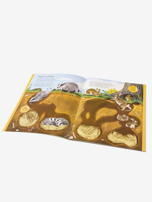 ELLA & MAX Таралежи, ушанки и други космати същества - книжка със стикери