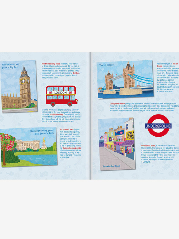 ELLA & MAX КЕЙТ и ЛОНДОН - Град, пълен със стикери