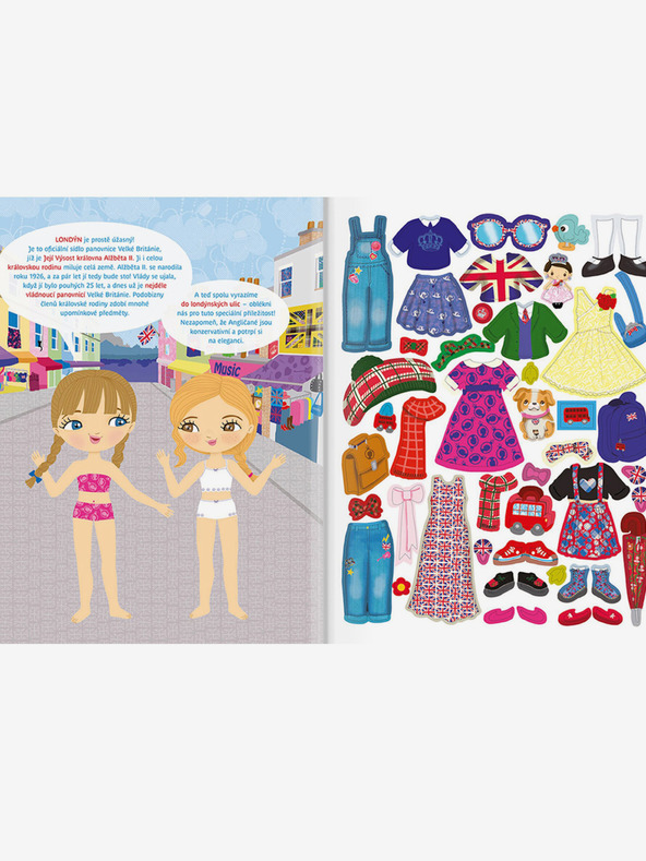 ELLA & MAX КЕЙТ и ЛОНДОН - Град, пълен със стикери