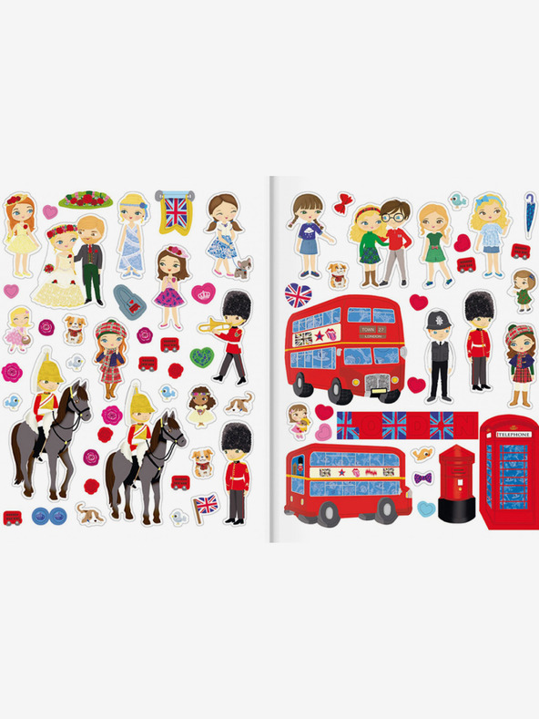 ELLA & MAX КЕЙТ и ЛОНДОН - Град, пълен със стикери