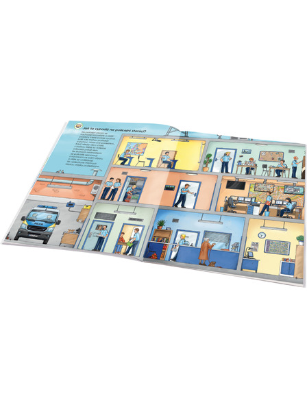 ELLA & MAX Моята първа книжка със стикери - ПОЛИЦИЯ