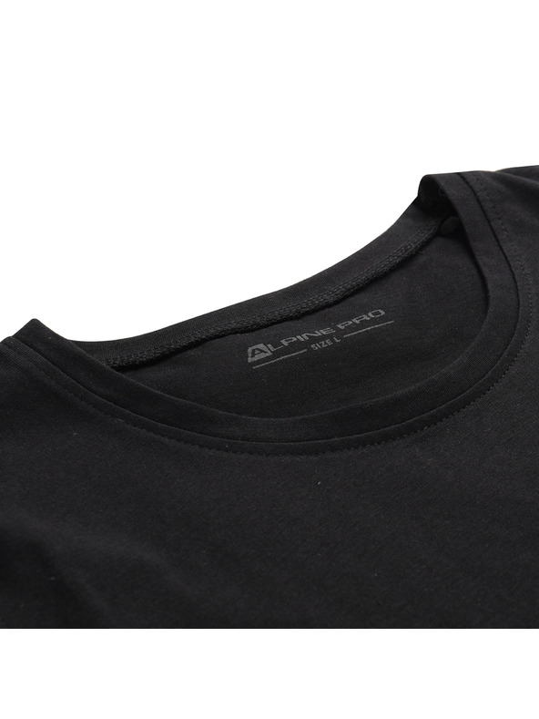 ALPINE PRO Мъжки бързосъхнещ потник ALPINE PRO QARET черен