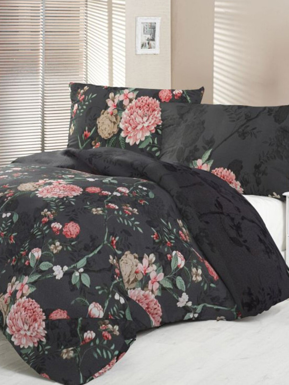 Kvalitex Сатенен френски спален комплект LUXURY COLLECTION 1+2, 240x200, 70x90cm ALISA