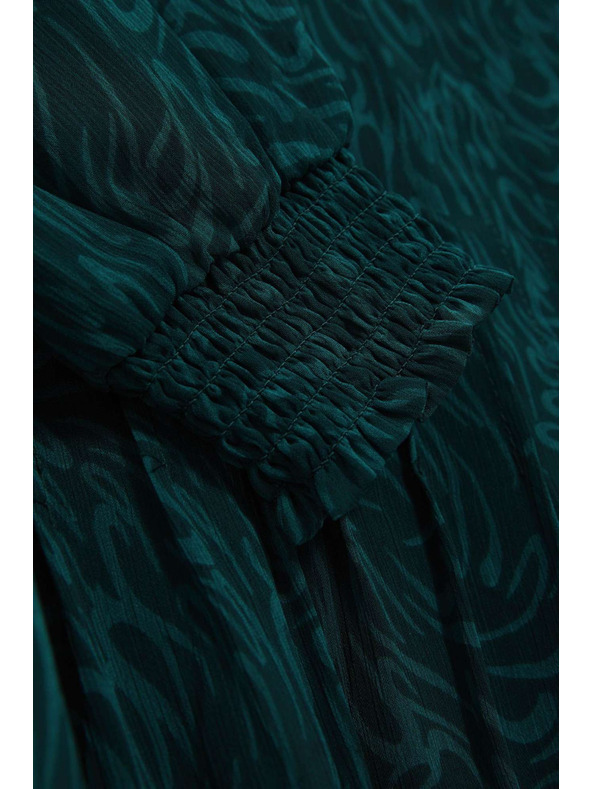 Moodo Зелена дамска рокля Moodo