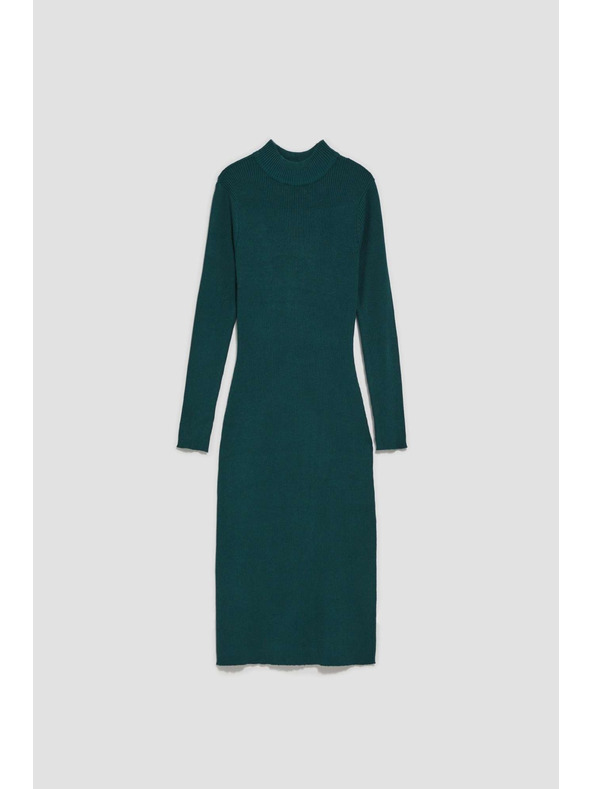 Moodo Зелена дамска рокля Moodo