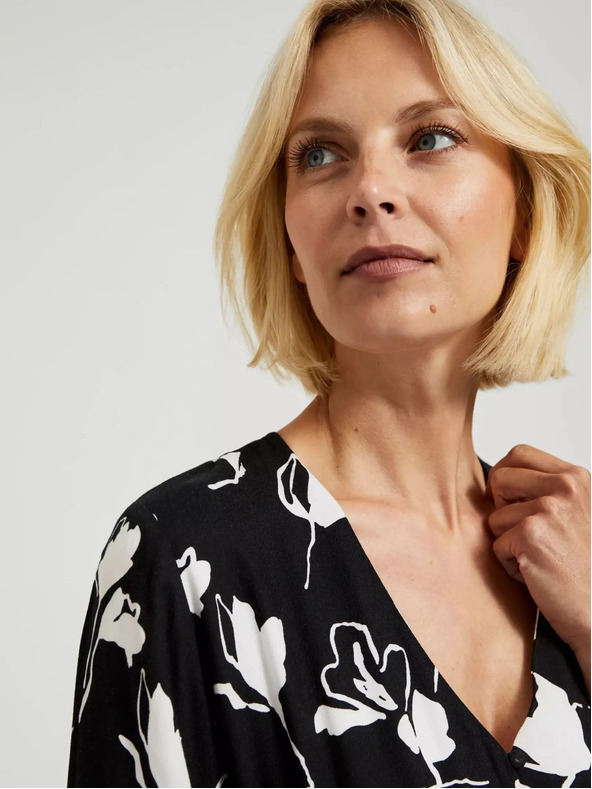 Moodo Дамска рокля с цветя Moodo