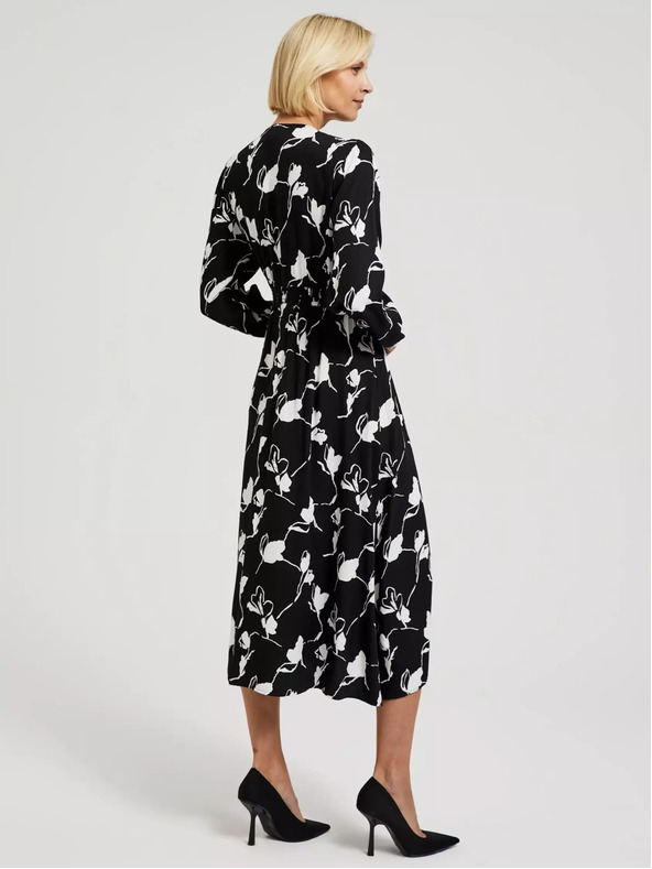 Moodo Дамска рокля с цветя Moodo