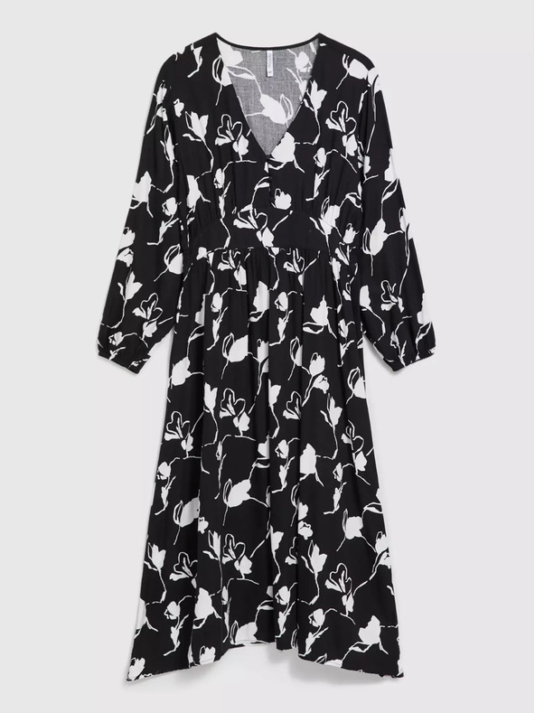 Moodo Дамска рокля с цветя Moodo