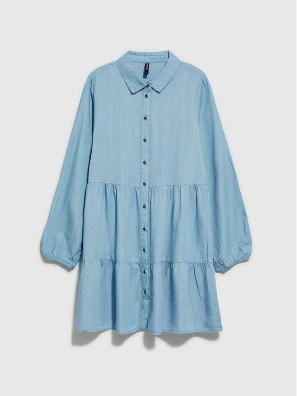 Moodo Светлосиня дамска риза Moodo