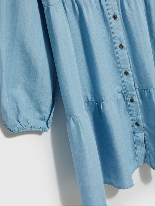 Moodo Светлосиня дамска риза Moodo