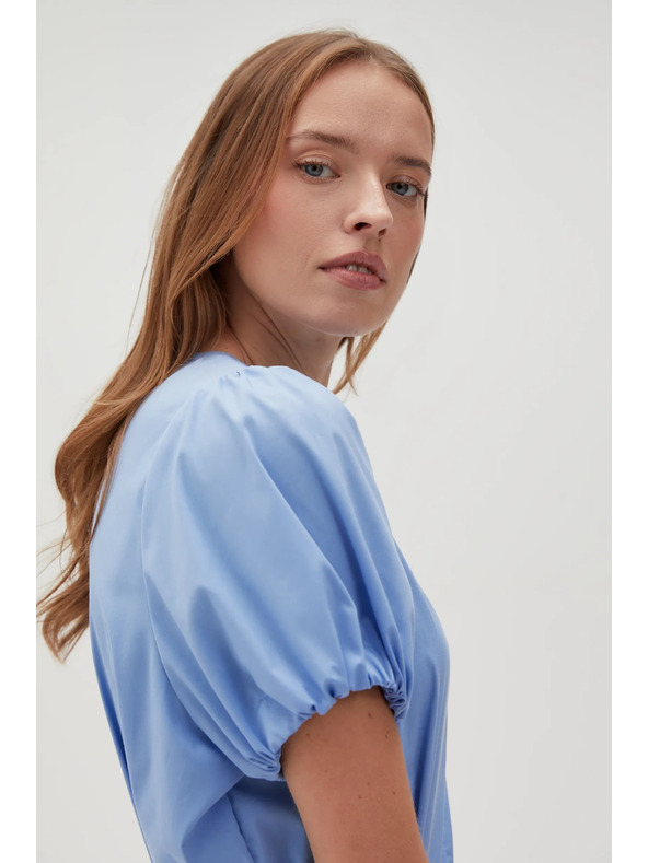 Moodo Дамска синя рокля Moodo