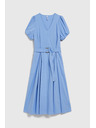 Moodo Дамска синя рокля Moodo