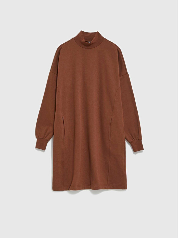 Moodo Кафява дамска рокля Moodo